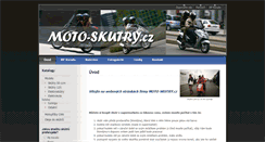 Desktop Screenshot of moto-skutry.cz